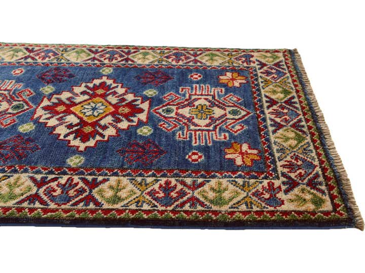 2' 2 x 2' 11 Hand Knotted Kazak Rug