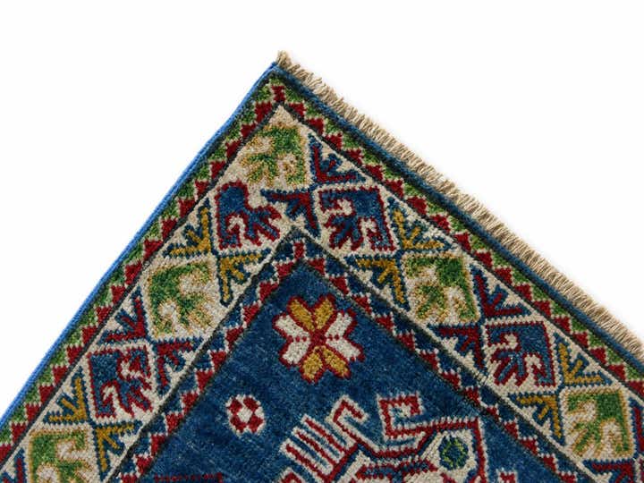 2' 2 x 2' 11 Hand Knotted Kazak Rug