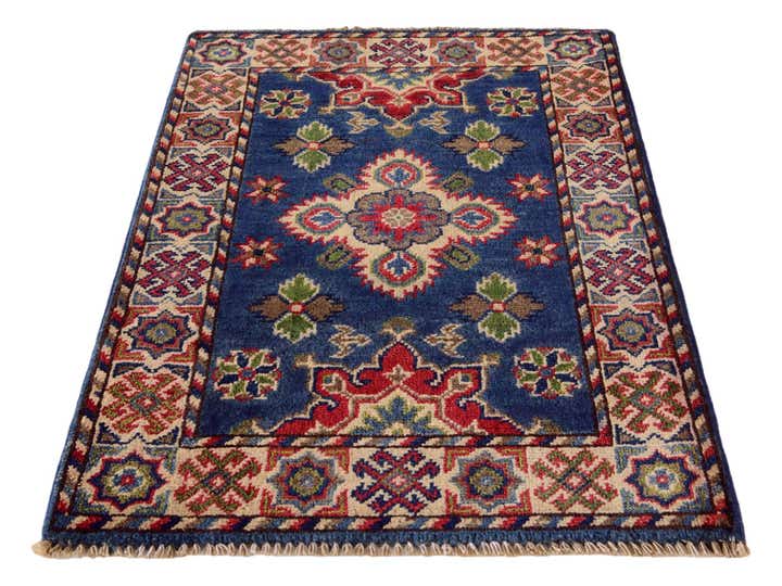 2' x 2' 11 Hand Knotted Kazak Rug