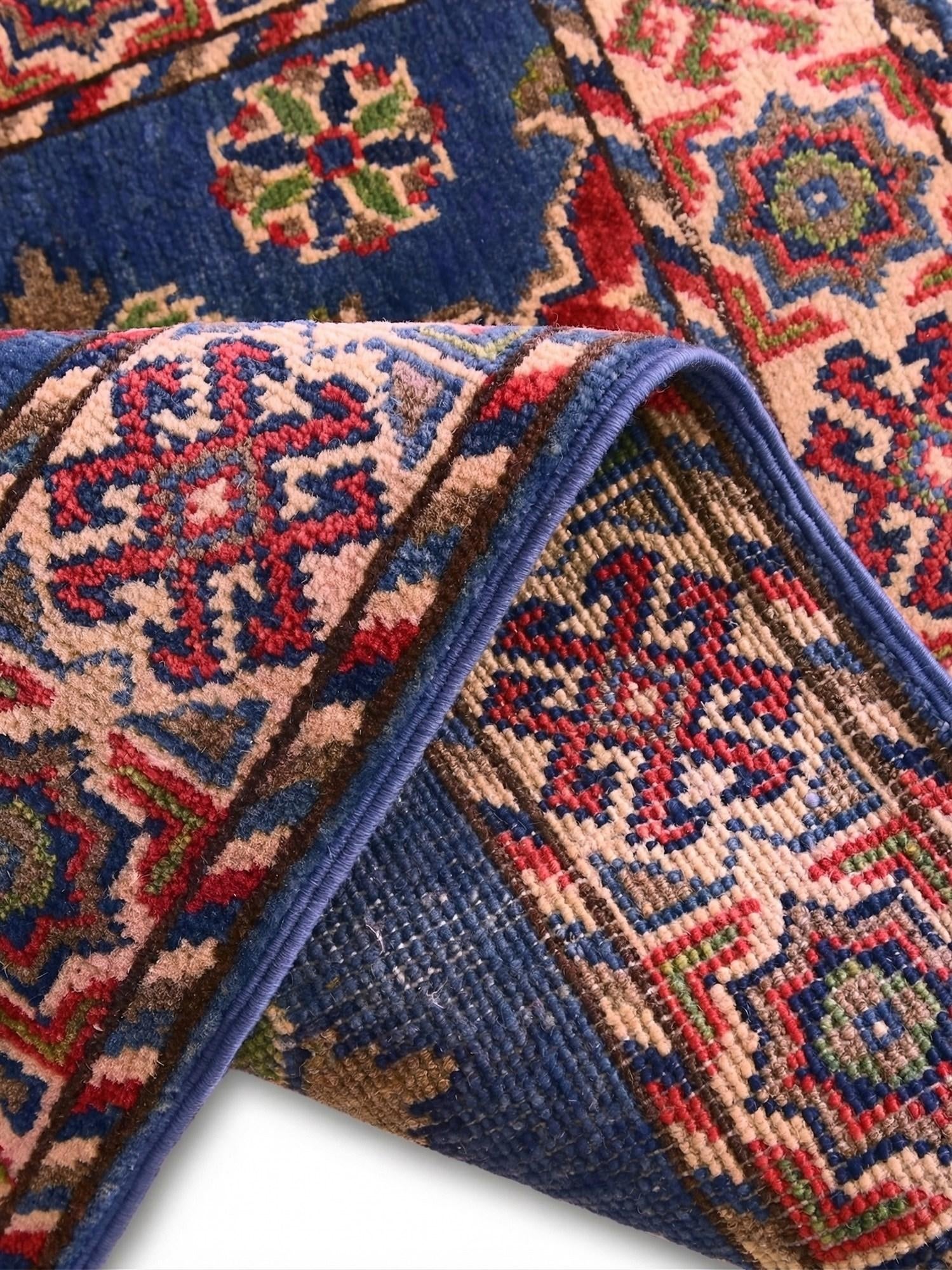 2' x 2' 11 Hand Knotted Kazak Rug