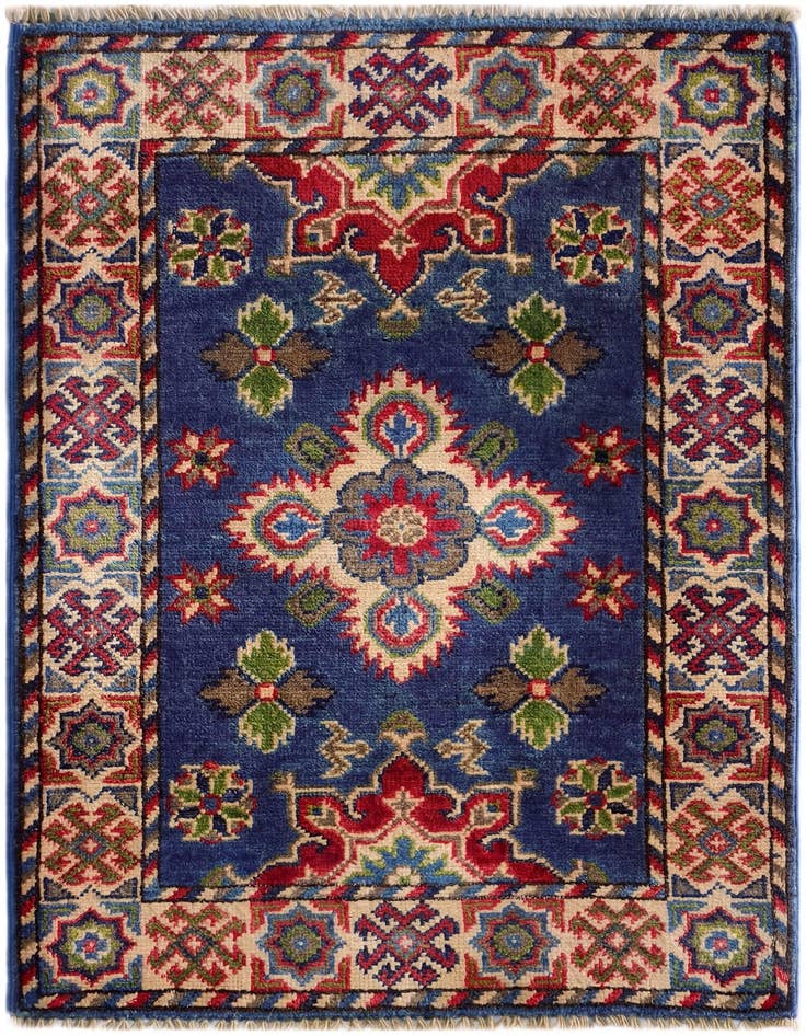 Detail image of 2' x 2' 11 Hand Knotted Kazak Rug