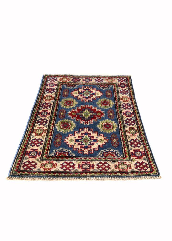 2' x 3' Hand Knotted Kazak Rug