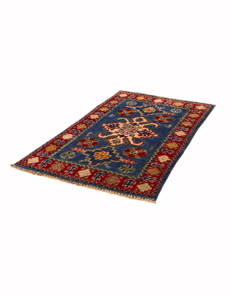 Detail image of 1' 11 x 3' 3 Hand Knotted Kazak Rug