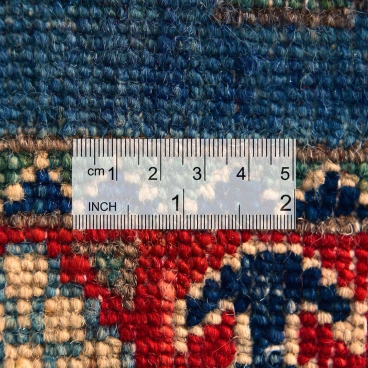 Detail image of 1' 11 x 3' 3 Hand Knotted Kazak Rug
