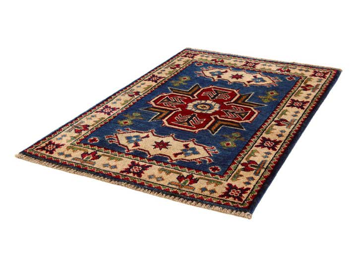 2' x 3' Hand Knotted Kazak Rug