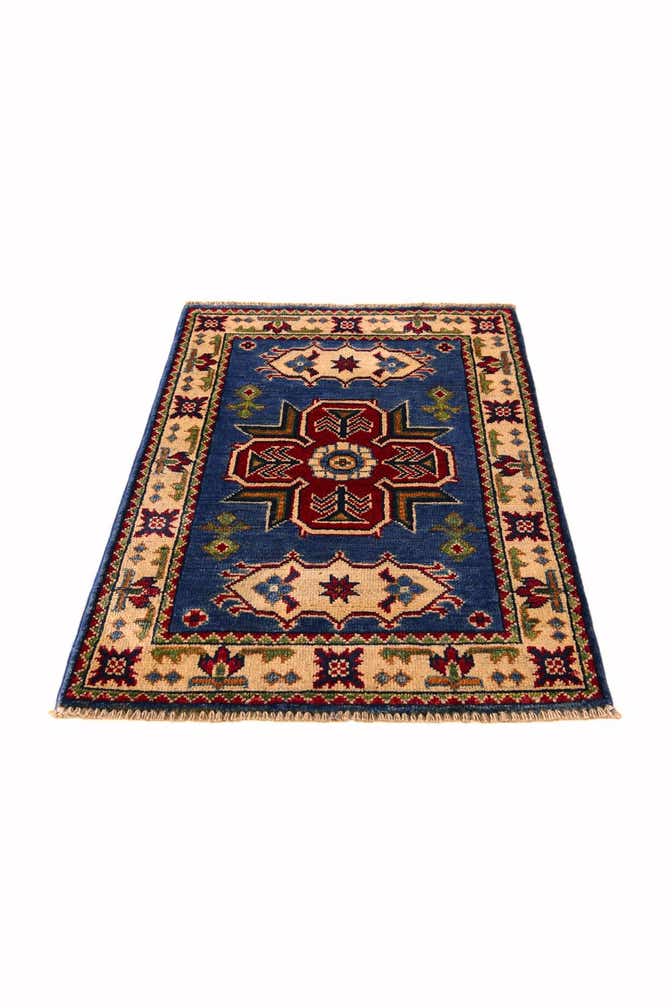 2' x 3' Hand Knotted Kazak Rug