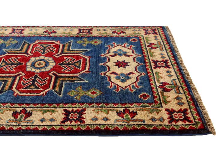 2' x 3' Hand Knotted Kazak Rug
