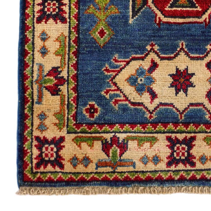 Detail image of 2' x 3' Hand Knotted Kazak Rug