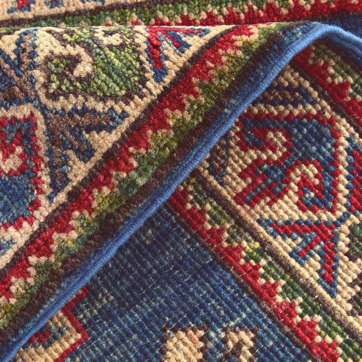 Detail image of 2' 1 x 3' 1 Hand Knotted Kazak Rug