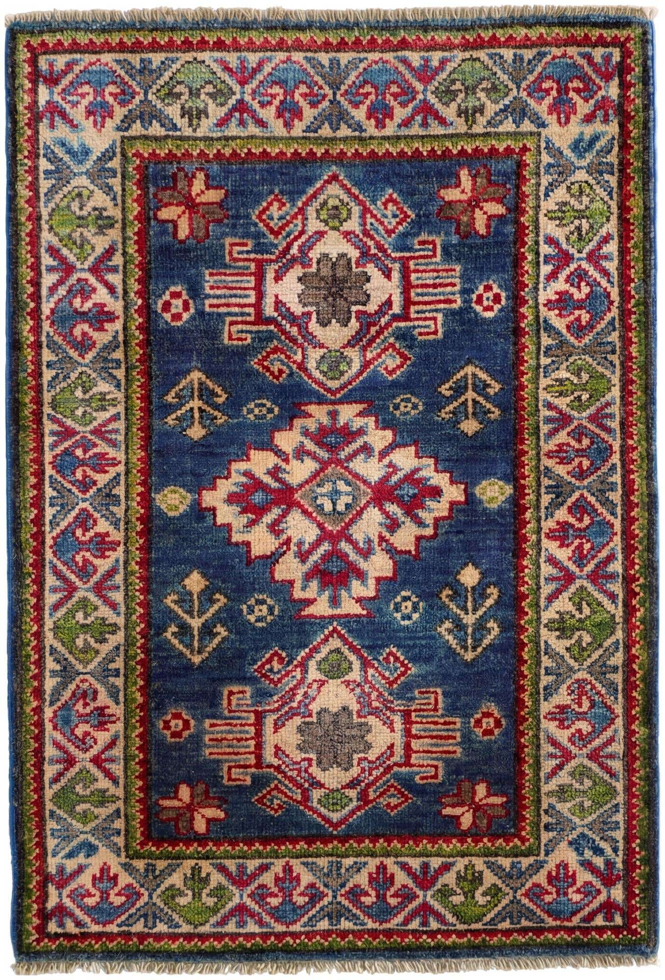 2' 1 x 3' 1 Hand Knotted Kazak Rug
