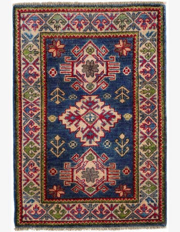 2' 1 x 3' 1 Hand Knotted Kazak Rug