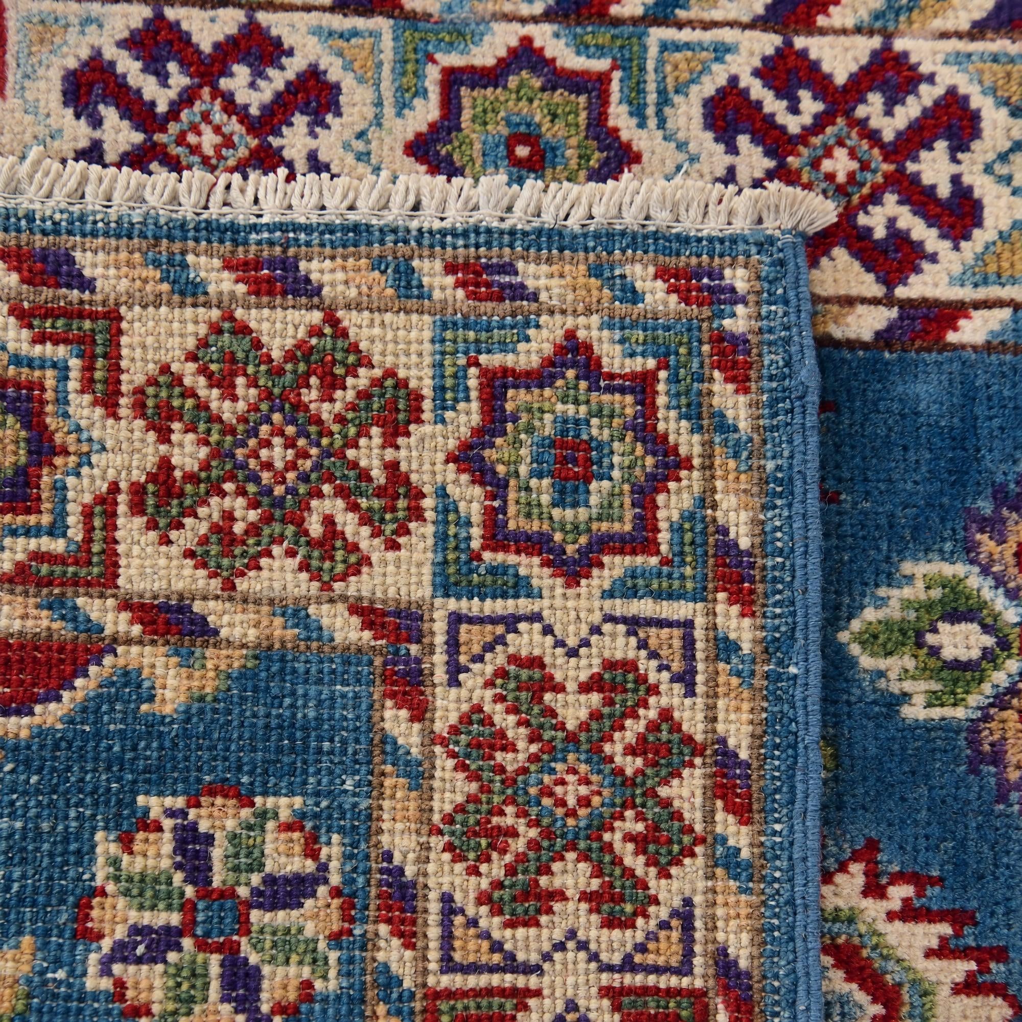 65cm x 95cm Hand Knotted Kazak Rug
