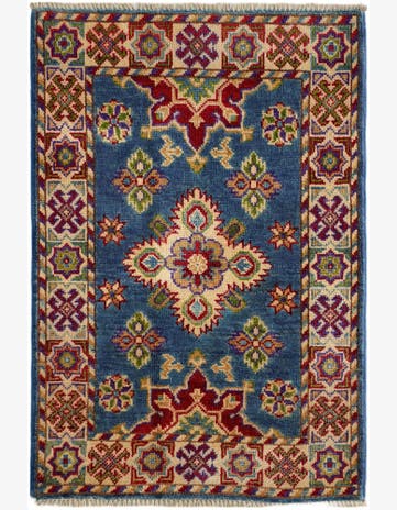 2' 1 x 3' 1 Hand Knotted Kazak Rug