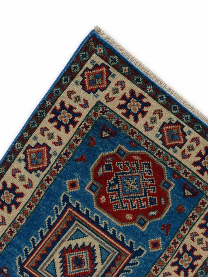Detail image of 2' x 3' Hand Knotted Kazak Rug