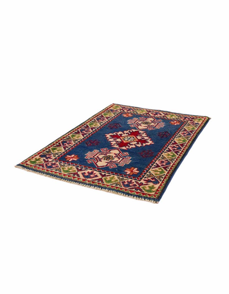 Detail image of 2' x 3' 1 Hand Knotted Kazak Rug