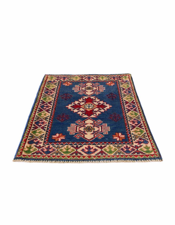Detail image of 2' x 3' 1 Hand Knotted Kazak Rug