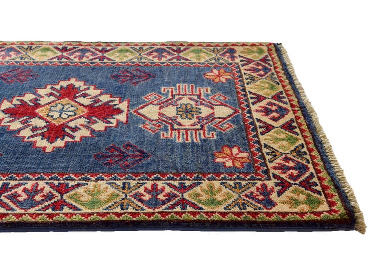Detail image of 2' x 3' 1 Hand Knotted Kazak Rug
