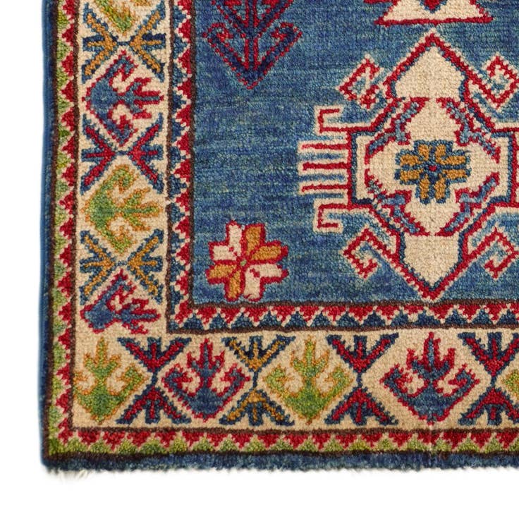 Detail image of 2' x 3' 1 Hand Knotted Kazak Rug