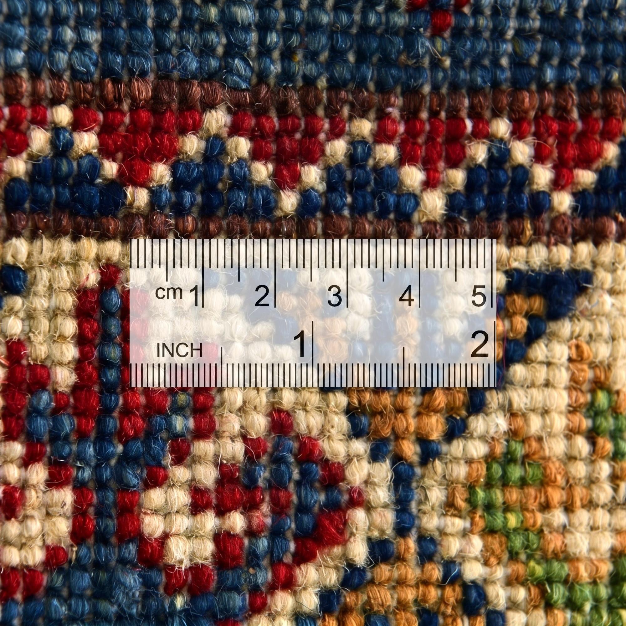 2' x 3' 1 Hand Knotted Kazak Rug