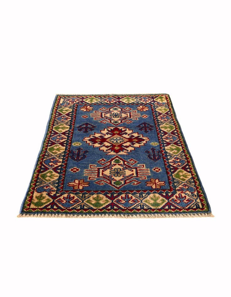Detail image of 2' x 3' Hand Knotted Kazak Rug