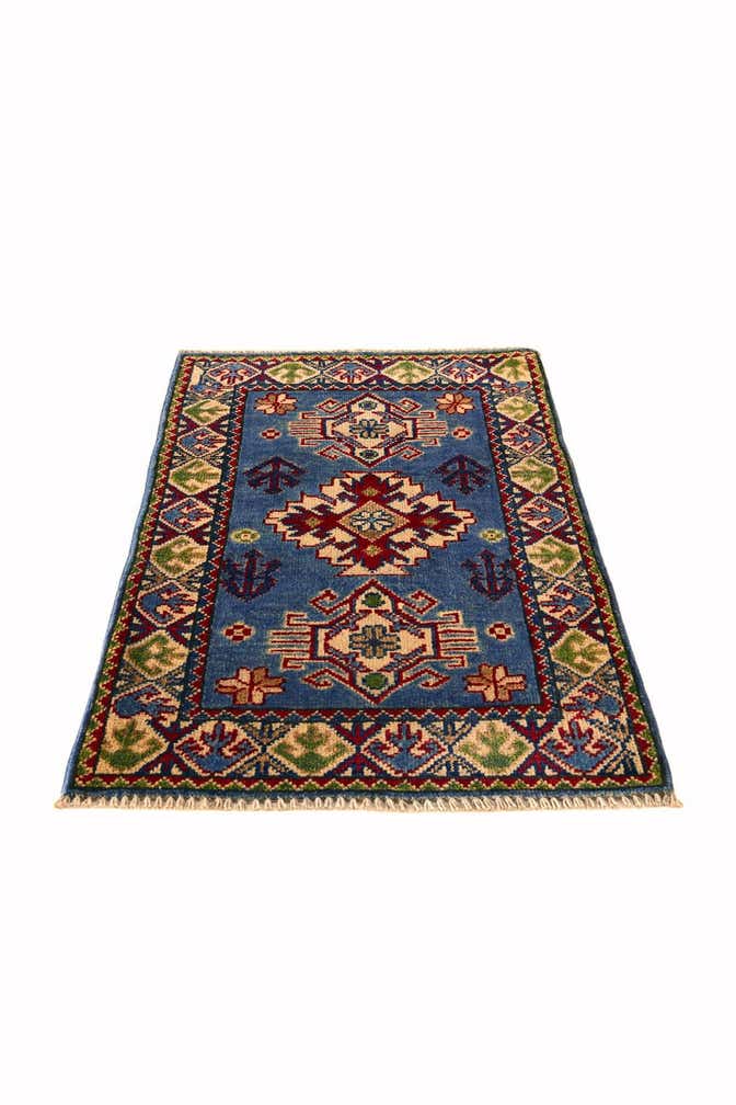 2' x 3' Hand Knotted Kazak Rug