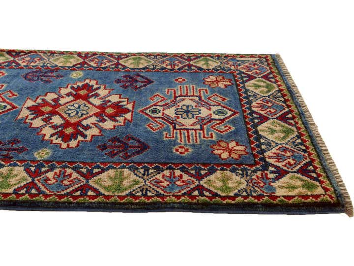 2' x 3' Hand Knotted Kazak Rug