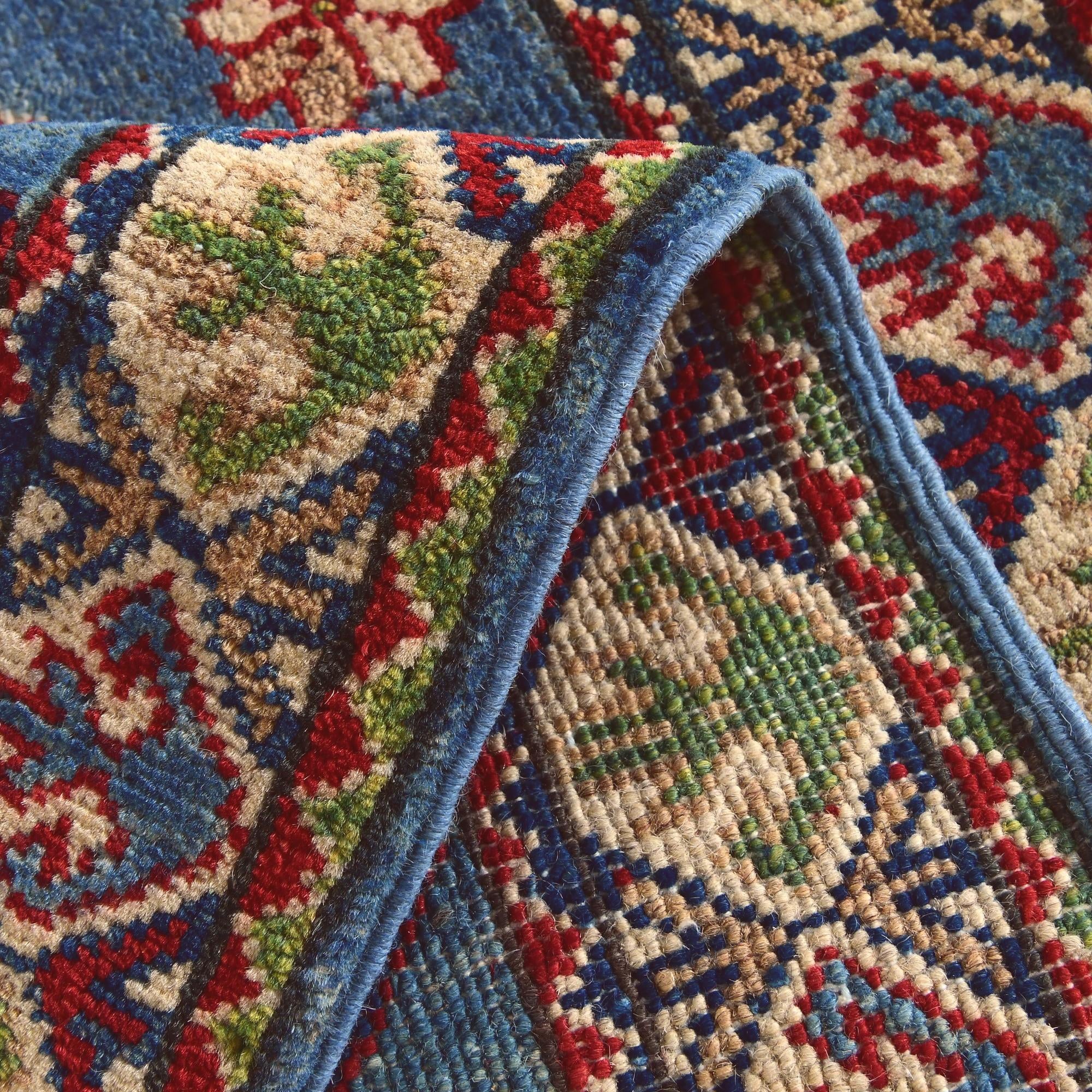 2' x 3' Hand Knotted Kazak Rug