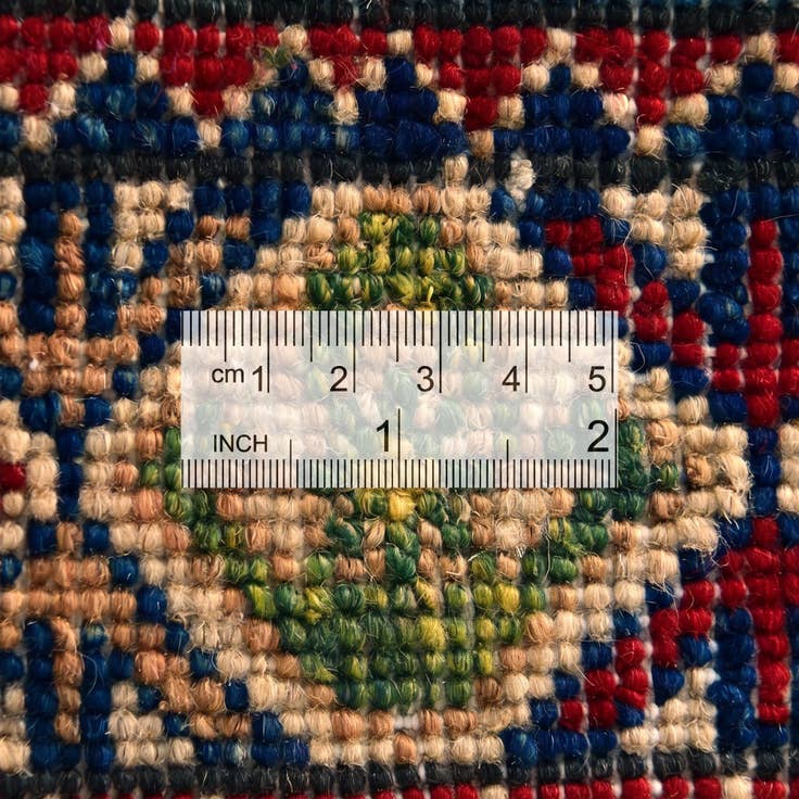 Detail image of 2' x 3' Hand Knotted Kazak Rug
