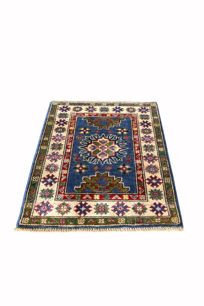 2' 1 x 2' 11 Hand Knotted Kazak Rug