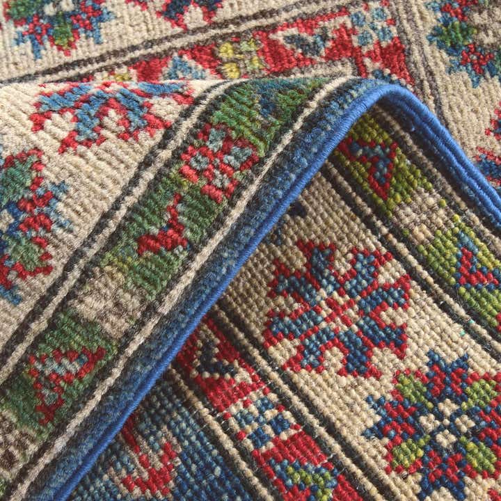 2' 1 x 2' 11 Hand Knotted Kazak Rug