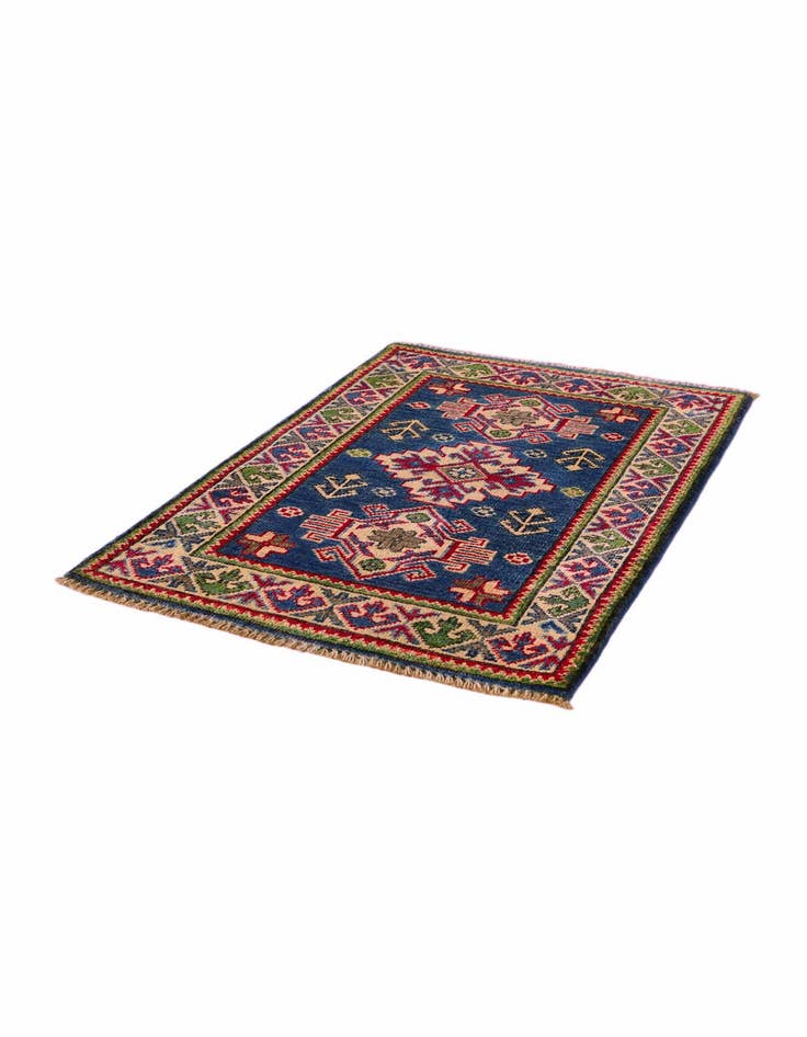 Detail image of 2' x 3' Hand Knotted Kazak Rug
