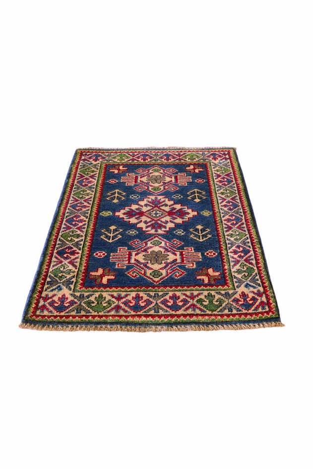 Detail image of 2' x 3' Hand Knotted Kazak Rug