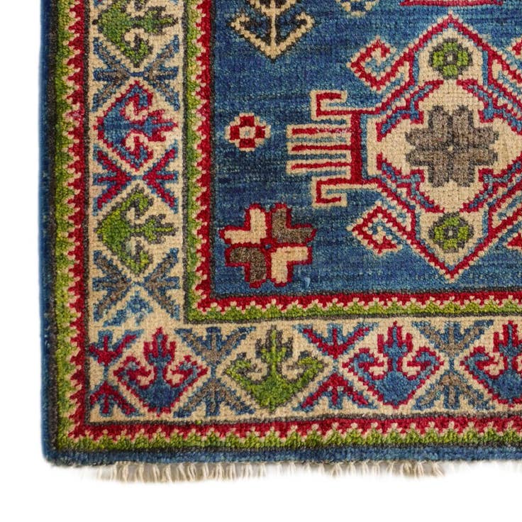Detail image of 2' x 3' Hand Knotted Kazak Rug