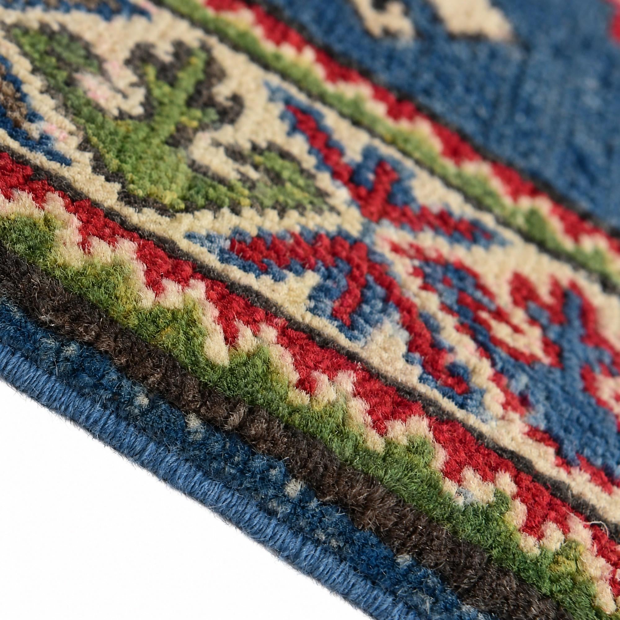 Detail image 8 of 12: 2' x 3' Hand Knotted Kazak Rug