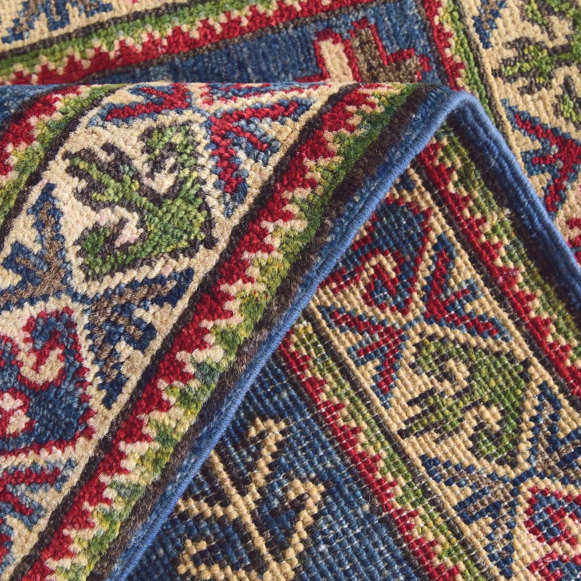 2' x 3' Hand Knotted Kazak Rug