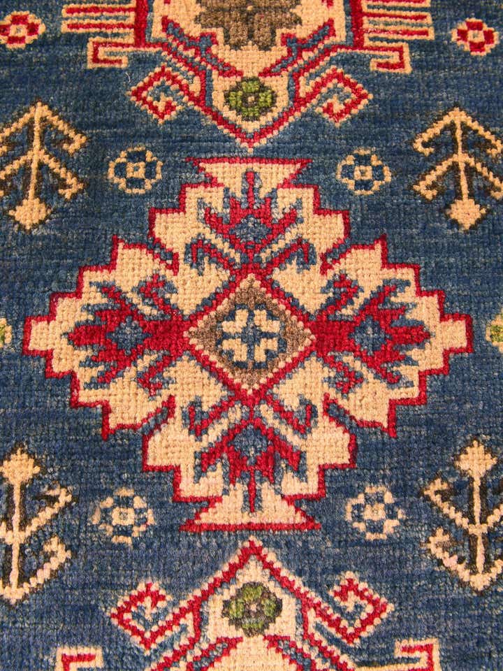 2' x 3' Hand Knotted Kazak Rug