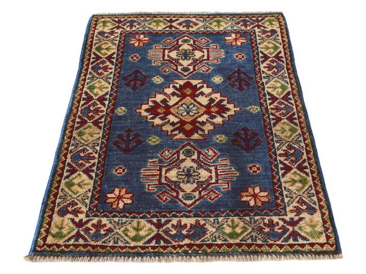 1' 11 x 2' 10 Hand Knotted Kazak Rug