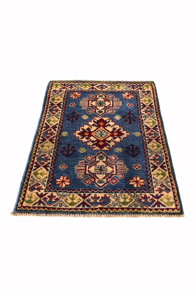 1' 11 x 2' 10 Hand Knotted Kazak Rug