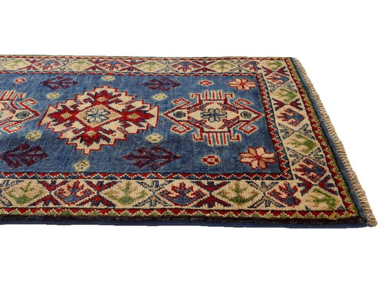Detail image of 1' 11 x 2' 10 Hand Knotted Kazak Rug