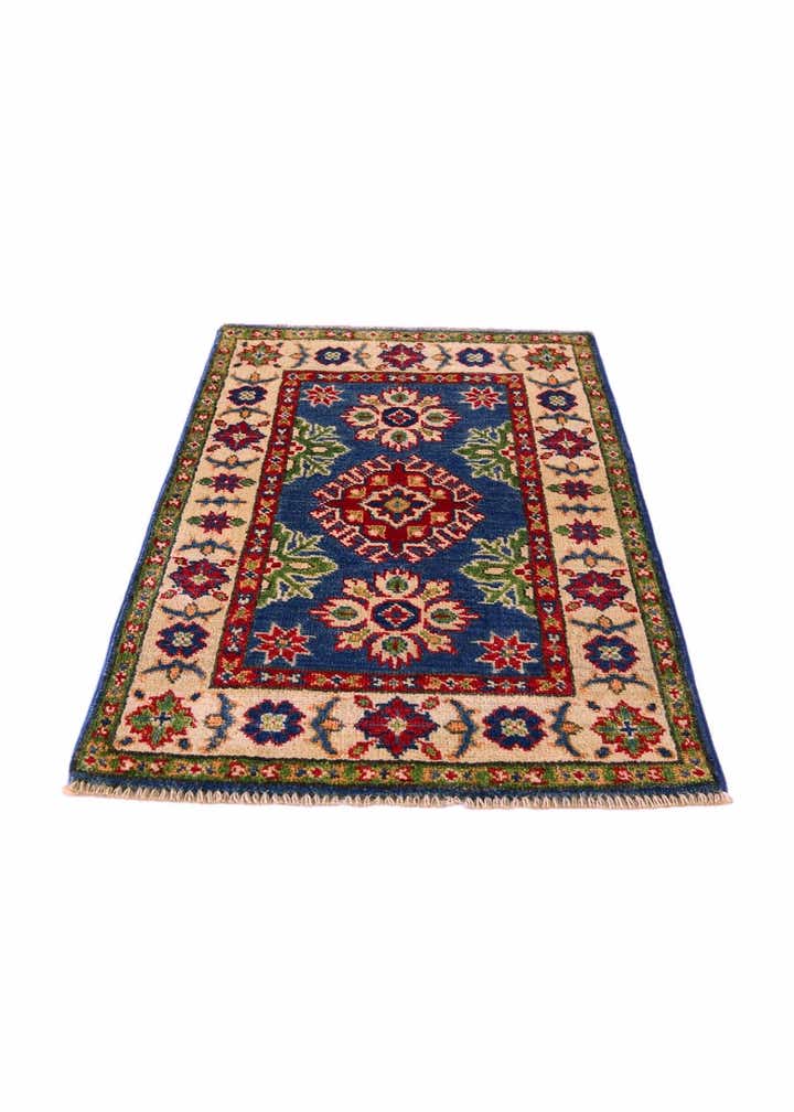 2' x 3' 2 Hand Knotted Kazak Rug
