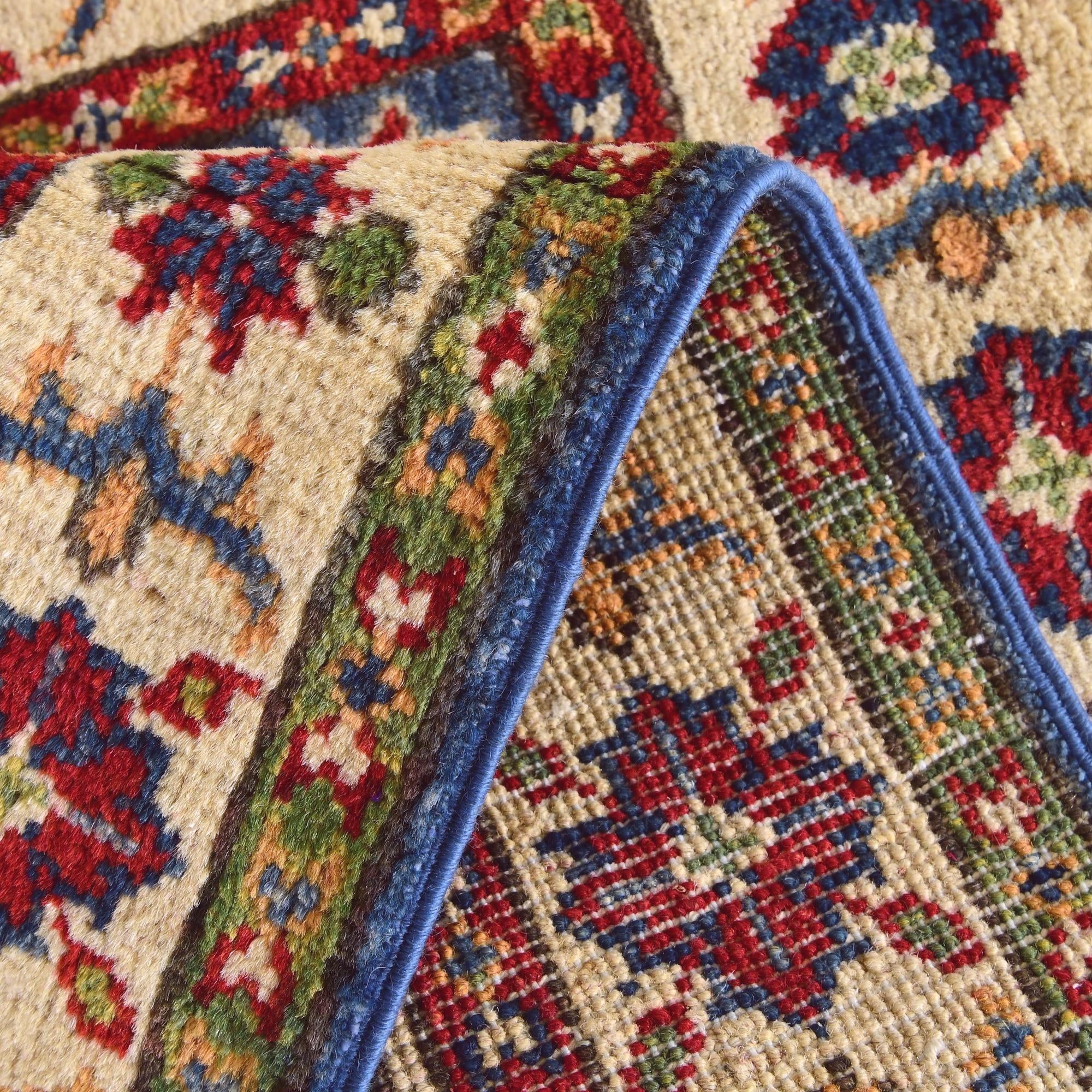 2' x 3' 2 Hand Knotted Kazak Rug