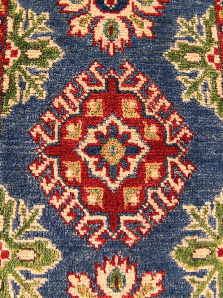 2' x 3' 2 Hand Knotted Kazak Rug