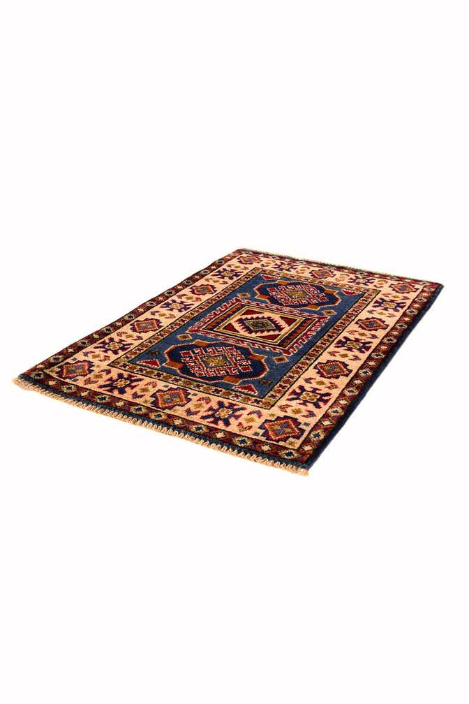 2' x 3' Hand Knotted Kazak Rug