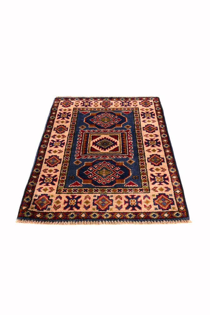 2' x 3' Hand Knotted Kazak Rug