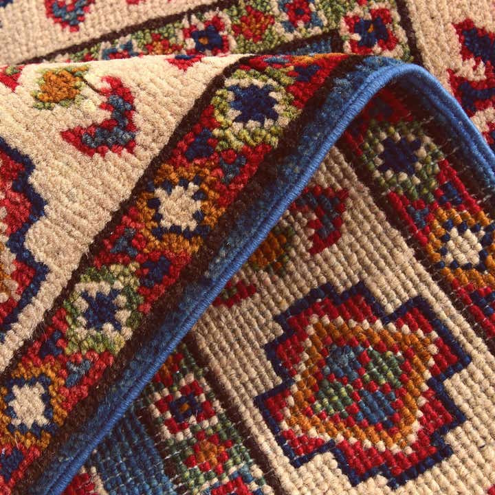 2' x 3' Hand Knotted Kazak Rug