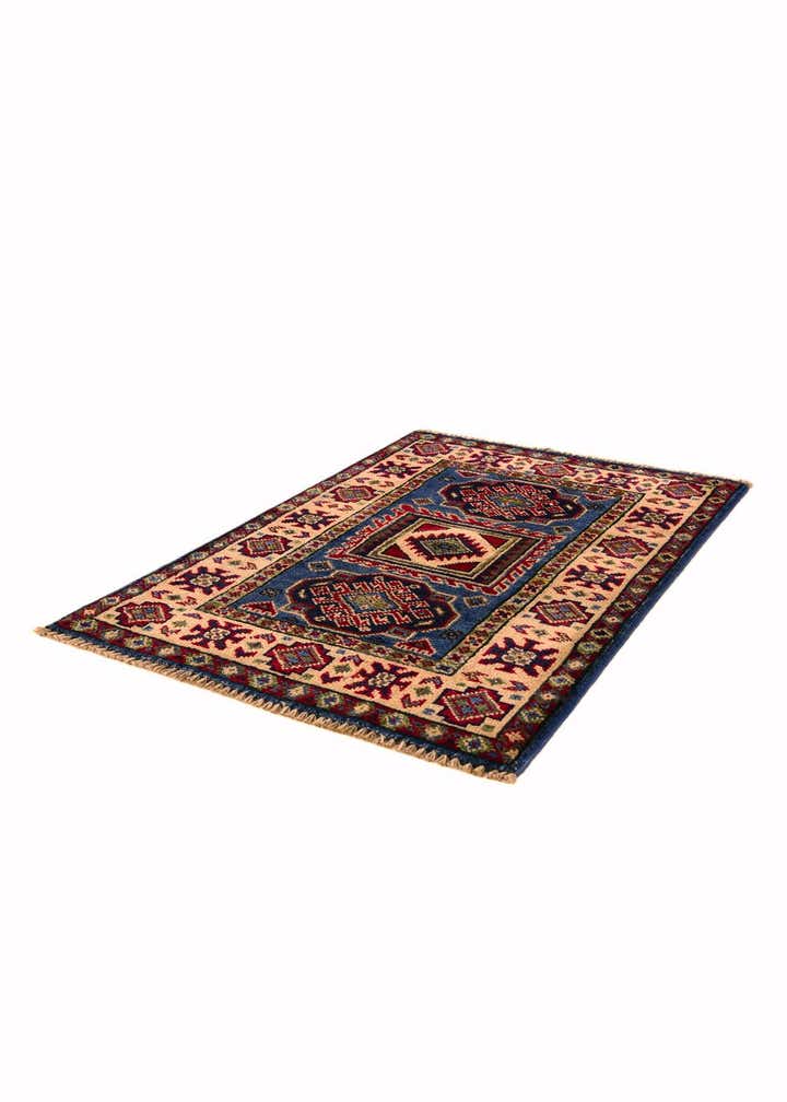 2' x 3' Hand Knotted Kazak Rug