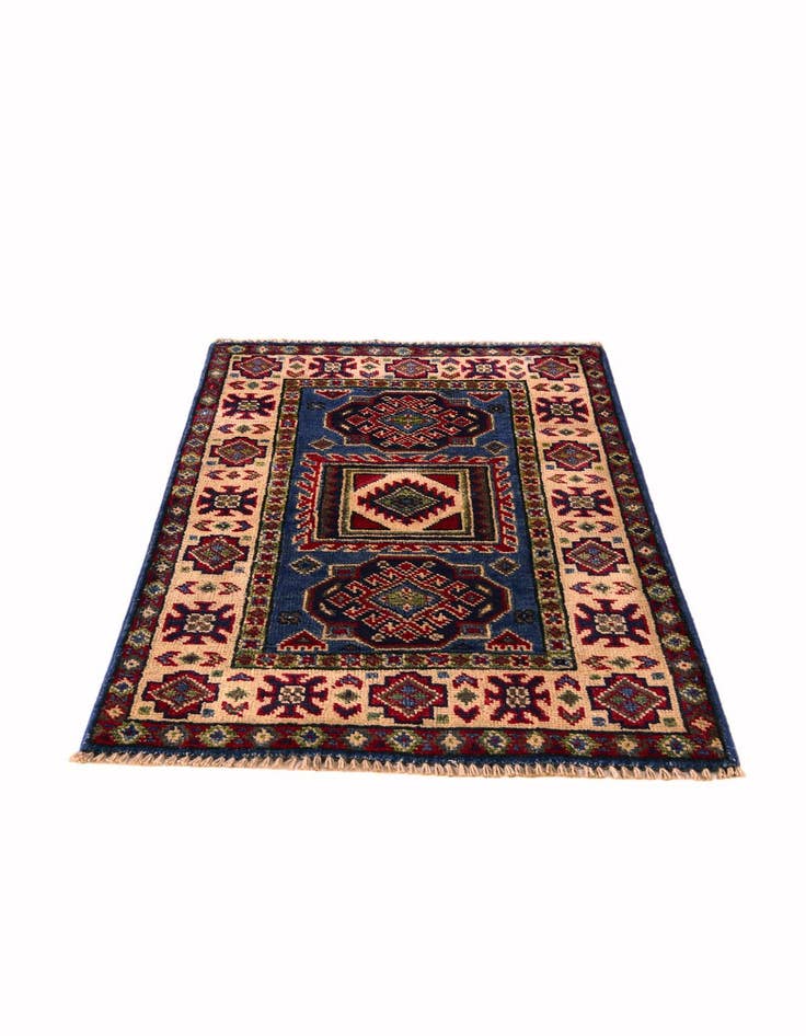 Detail image of 2' x 3' Hand Knotted Kazak Rug