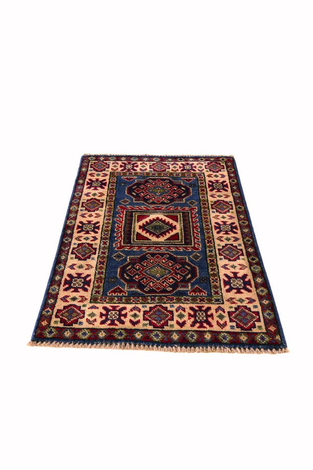 Detail image of 2' x 3' Hand Knotted Kazak Rug