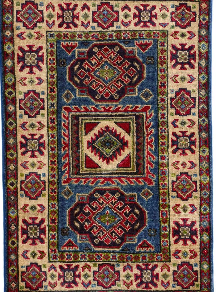 2' x 3' Hand Knotted Kazak Rug