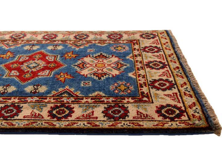 2' x 3' 1 Hand Knotted Kazak Rug